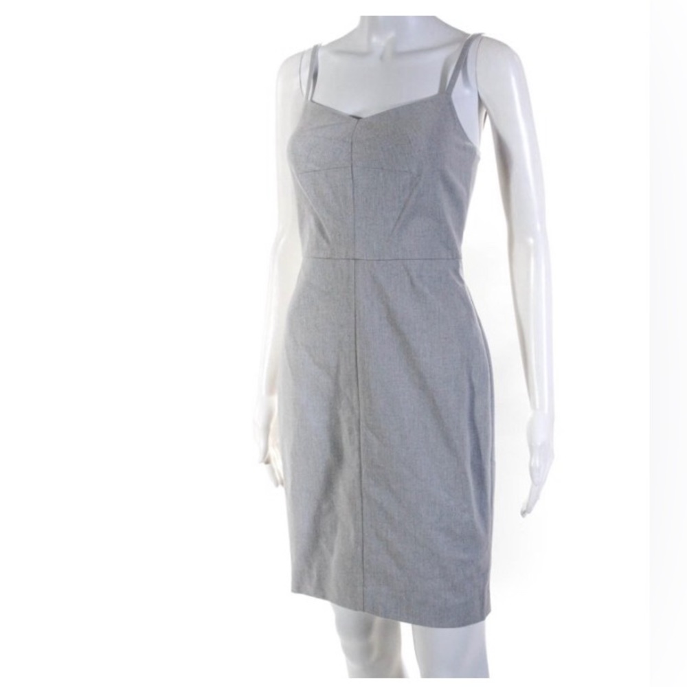 Banana Republic grey sheath dress